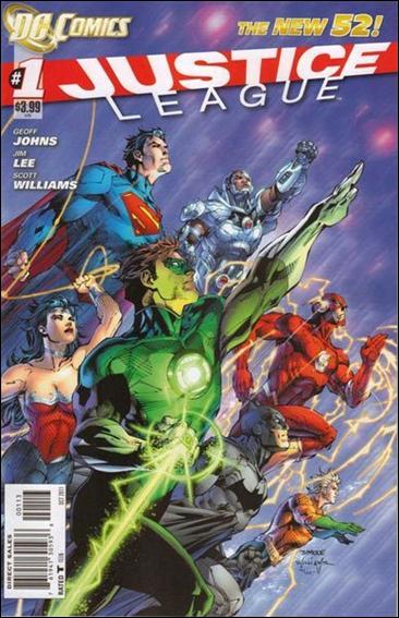 Justice League (2011) issue 1-J Jim Lee Cover (3rd Printing)