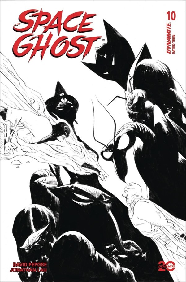 Space Ghost (2024) issue 10-H Jae Lee B&W 1:15 Cardstock Cover