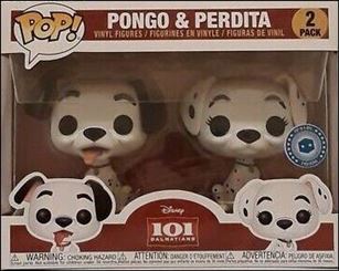 POP! Disney Multi-Packs figure nn19 Pongo & Perdita Pox In A Box