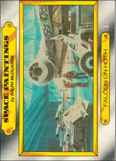 Star Wars: The Empire Strikes Back: Series 1 (Base Set) card 119 Falcon on Hoth