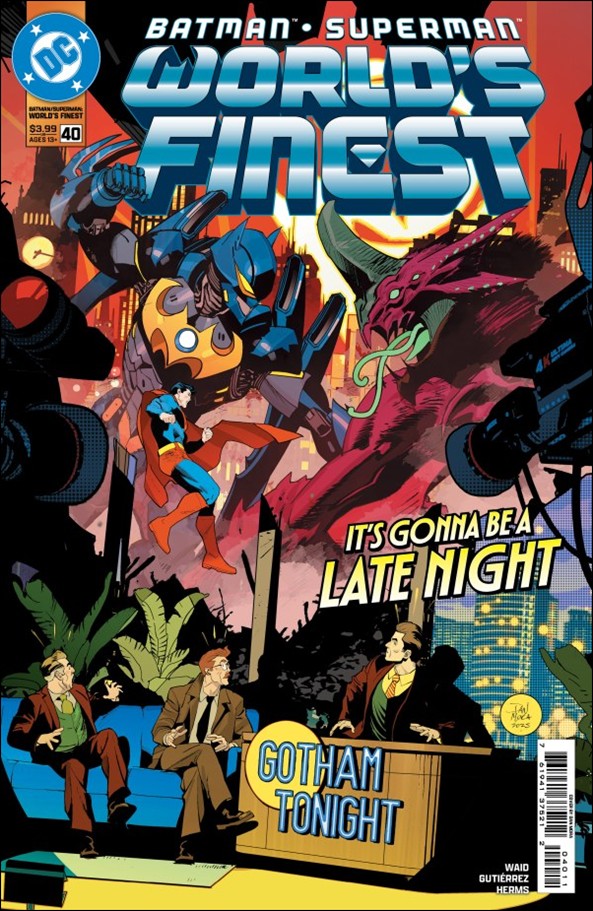 Batman/Superman: World's Finest issue 40 Dan Mora Cover