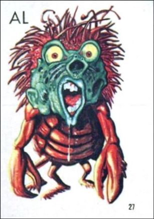 Ugly Stickers (1965) (Base Set) card 27 Al