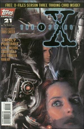X-Files (1995) issue 21 Standard Cover