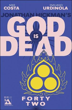 God is Dead issue 42 Jacen Burrows Standard Cover