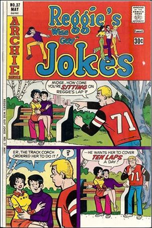 Reggie's Wise Guy Jokes issue 37