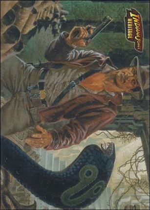 Indiana Jones Heritage (Base Set) card 85 Poster Art: The Man Who Hated Snakes