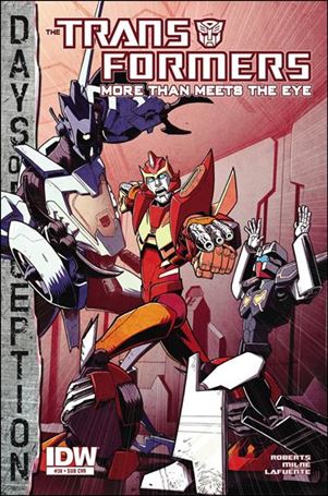 Transformers: More Than Meets the Eye (2012) issue 38-B Nick Roche Subscription Cover