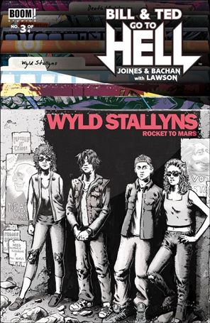 Bill & Ted Go to Hell issue 3-B Conor Nolan Subscription Cover
