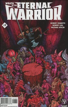 Wrath of the Eternal Warrior issue 13-C Ryan Lee 1:20 Cover
