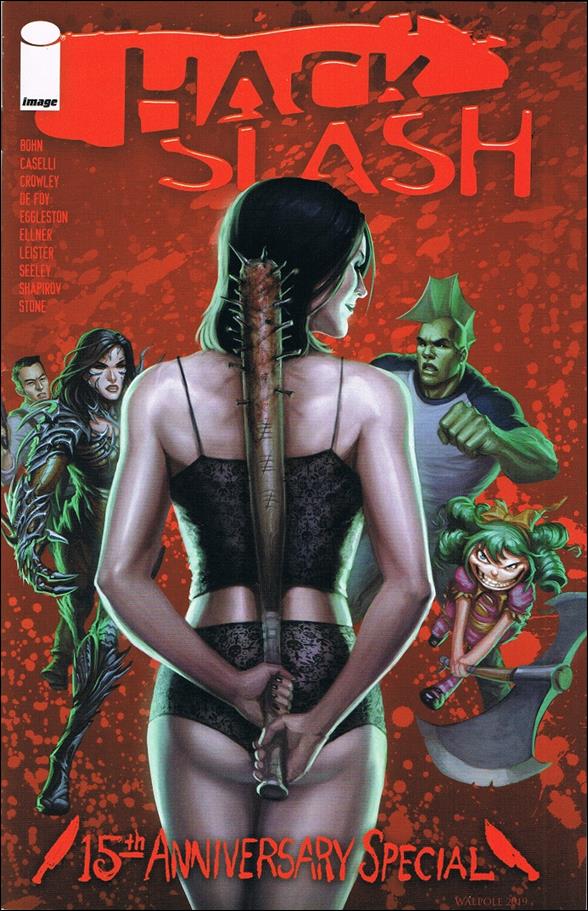 Hack/Slash 15th Anniversary Celebration issue 1 Tyler Walpole Cover