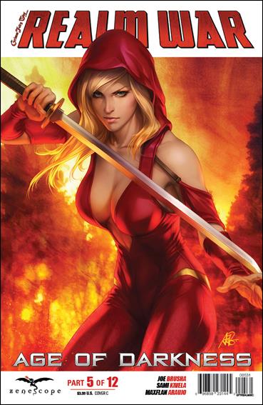 Grimm Fairy Tales Presents Realm War: Age of Darkness issue 5-C Stanley "Artgerm" Lau Cover