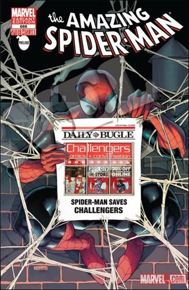 Amazing Spider-Man (1963) issue 666-MT Challengers Comics Daily Bugle Cover 