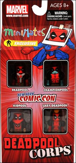Marvel Minimates (Box Sets) figure 40 Deadpool Corps 4-Pack (2011 NYCC)