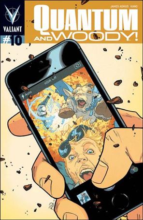 Quantum & Woody (2013) issue 10-B Russell Dauterman Cover