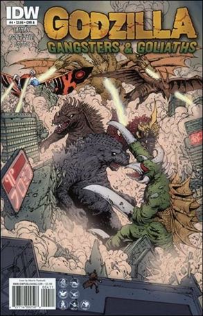 Godzilla: Gangsters and Goliaths issue 4 Alberto Ponticelli Cover