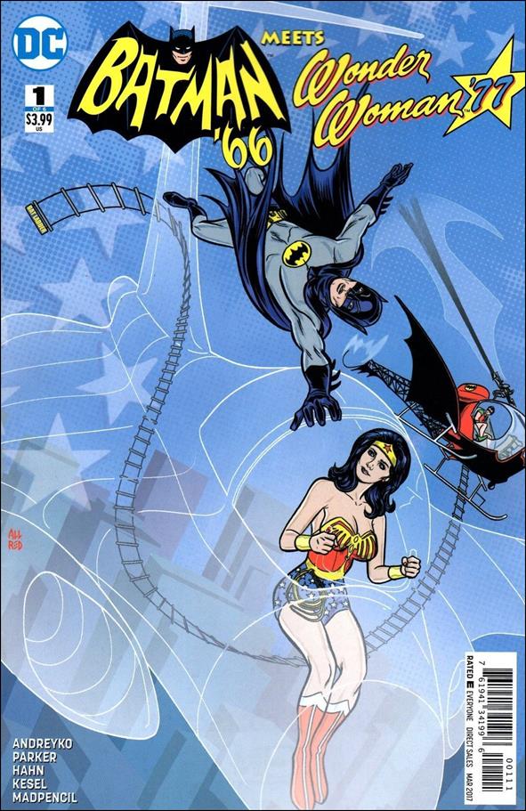 Batman '66 Meets Wonder Woman '77 issue 1 Michael Allred Cover