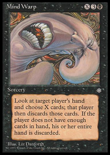 Magic the Gathering: Ice Age (Base Set) card 148 Mind Warp
