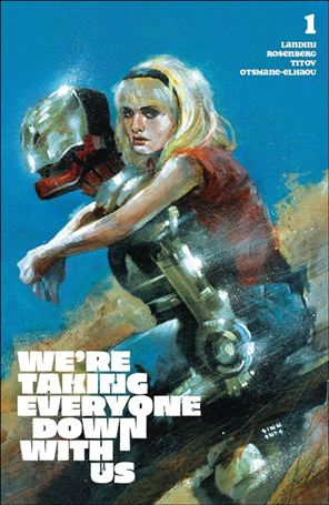 We're Taking Everyone Down with Us issue 1-E Martin Simmonds 1:50 Cover