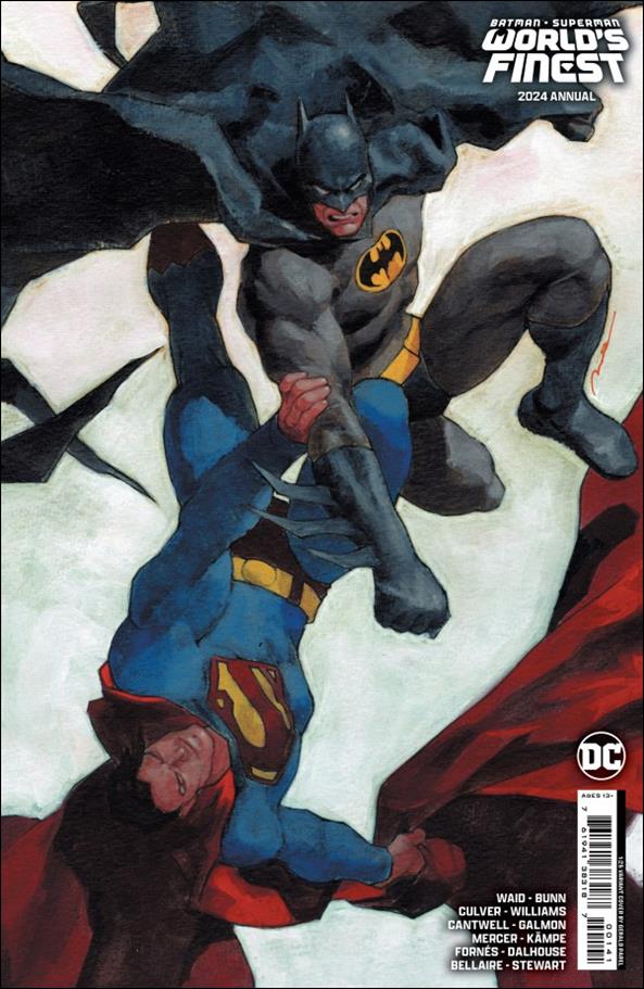 Batman / Superman: World's Finest Annual (2024) issue 1-D Gerald Parel 1:25 Cardstock Cover