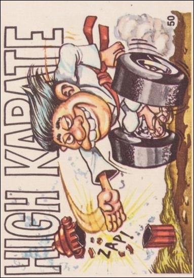 Fabulous Odd Rods (Base Set) card 50 High Karate