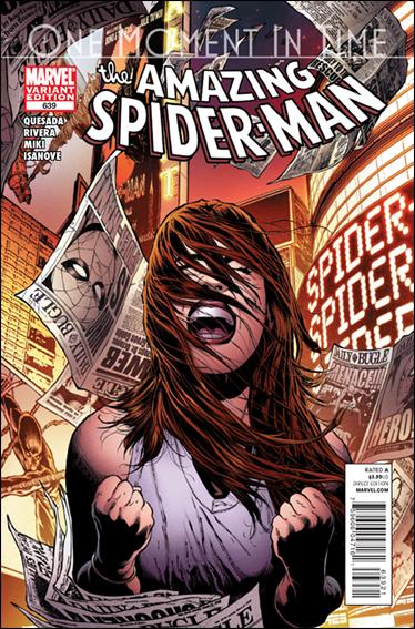Amazing Spider-Man (1963) issue 639-B Joe Quesada 1:25 Cover