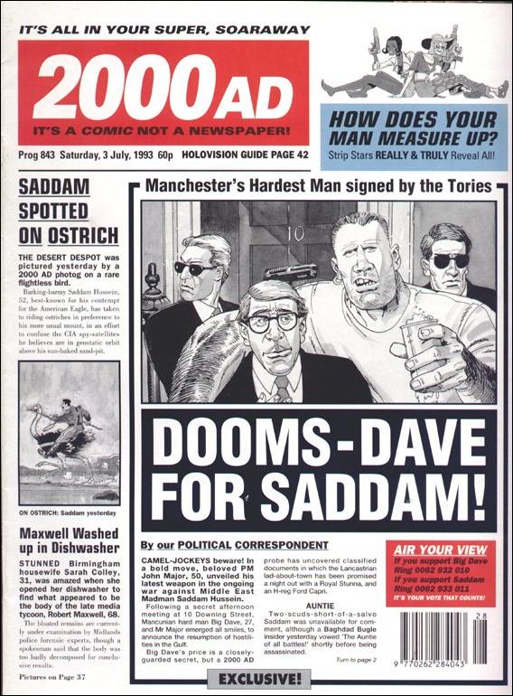 2000 A.D. (UK) issue 843