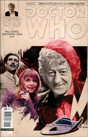 Doctor Who: The Third Doctor issue 2-B Will Brooks Photo Subscription Cover