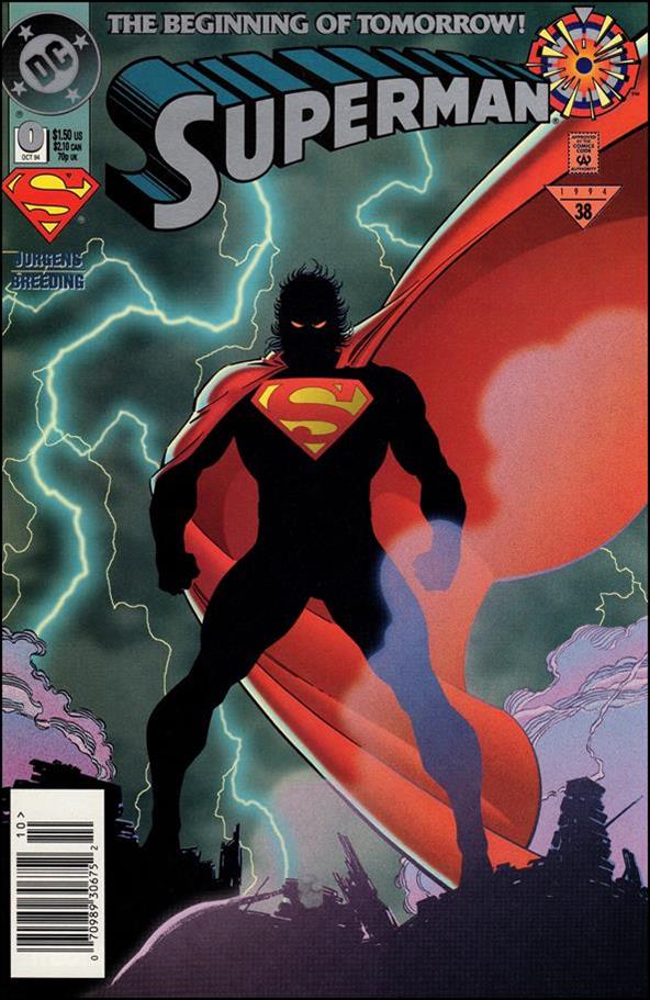 Superman (1987) issue 0-B Newsstand Cover