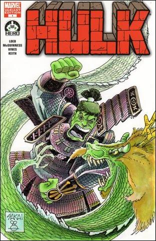 Hulk 100 (Hero Initiative) Cover Project issue 26 Stan Sakai Cover