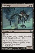 Magic the Gathering: Duel Decks: Divine vs. Demonic (Base Set) card 37 Soot Imp