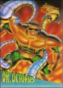 Fleer Ultra Spider-Man (ClearChrome Subset) card 1 Dr. Octopus