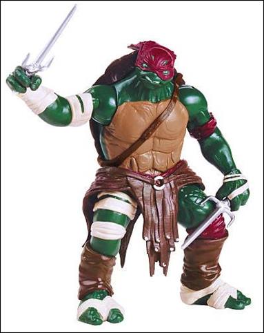 Ninja Turtles (Combat Warriors) figure 4-B Combat Warrior Raphael (Loose)