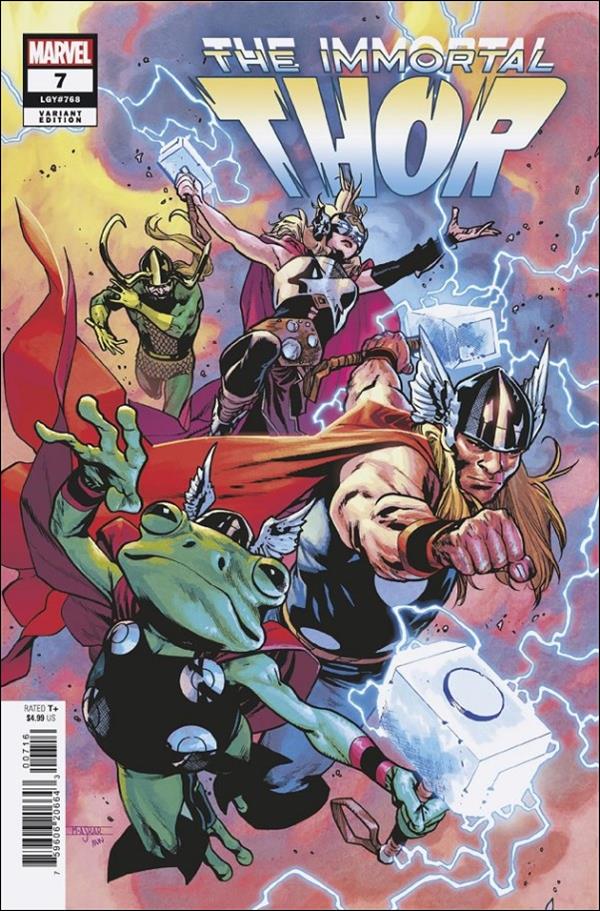 Immortal Thor issue 7-D Mahmud Asrar 1:25 Cover