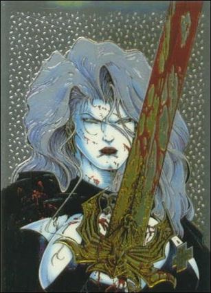 Lady Death All Chromium (Base Set) card 38 Cover of Lady Death #1