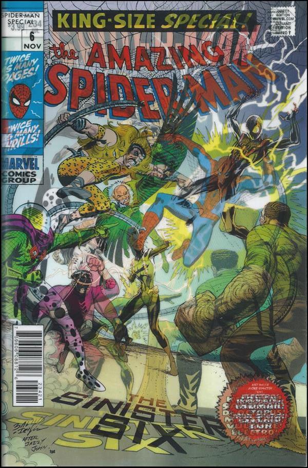 Spider-Man (2016) issue 234-B Mark Bagley Lenticular Homage Cover