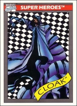Marvel Universe: Series 1 (Base Set) card 50 Cloak