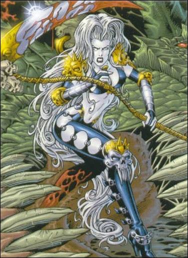 Lady Death and the Women of Chaos!: Love Bites (Base Set) card 5 You are her Slave
