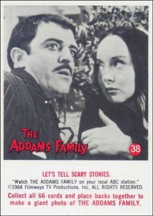 Addams Family (Base Set) card 38 Let's Tell Scary Stories.