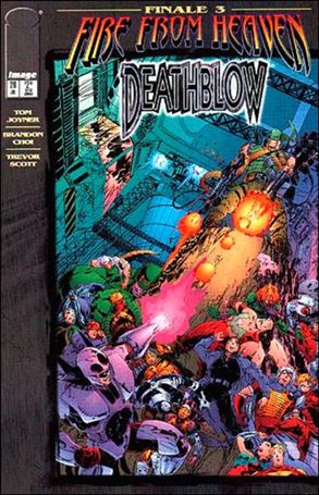Deathblow (1993) issue 28 Trevor Scott Cover
