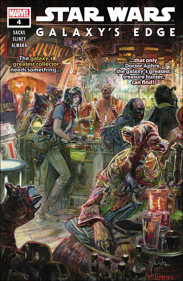 Star Wars: Galaxy's Edge issue 4 Tommy Lee Edwards Cover