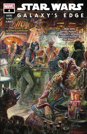 Star Wars: Galaxy's Edge issue 4 Tommy Lee Edwards Cover