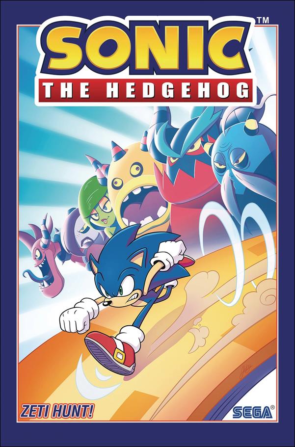 Sonic the Hedgehog issue 11 Zeti Hunt!