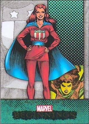 Marvel Beginnings: Series 2 (Base Set) card 336 Miss America