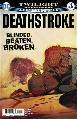 Deathstroke (2016) issue 14 Bill Sienkiewicz Cover