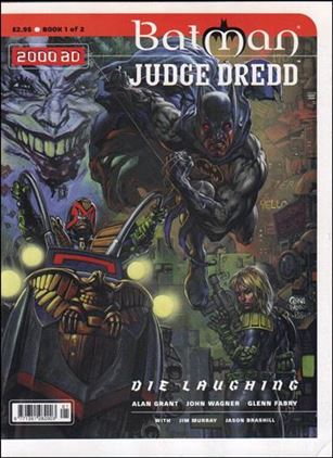 Batman/Judge Dredd: Die Laughing Cover Image 1