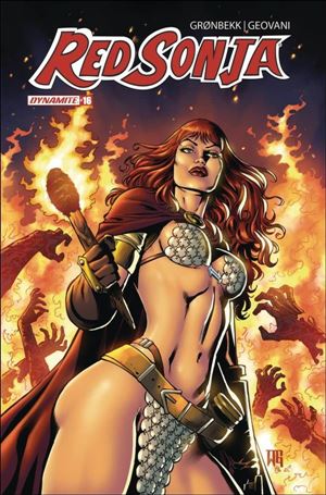 Red Sonja (2023) issue 16-D Walter Geovani Cardstock Cover