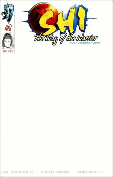 Shi: The Way of the Warrior issue 1-J Vet Tix Sketch Cover 1/50