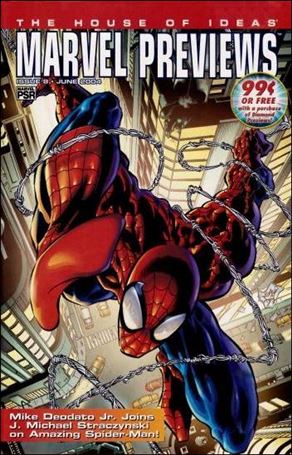 Marvel Previews (2003) issue 8 Flipbook w/ Mark Brooks Arana Cover