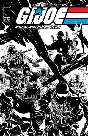 G.I. Joe: A Real American Hero – Silent Missions Edition #21 issue 21-C Andy Kubert B&W 1:10 Cover
