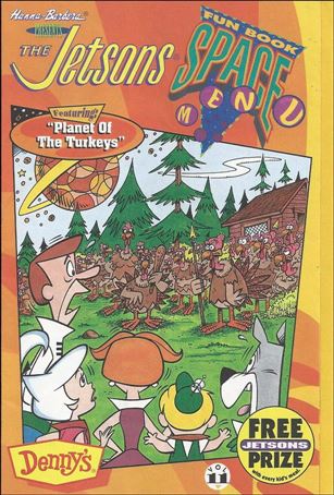 Hanna-Barbera Presents The Jetsons Fun Book Space Menu Cover Image 1